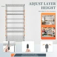 thumbnail image 4 of Dkelincs 5 Tier Wire Shelving Unit NSF Storage Shelves Adjustable Metal Wire Shelf Rack, 750 lbs Weight Capacity, Chrome, 4 of 8