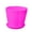 Hot Pink, variant on MOQIN Plastic Flowerpot Modern Decorative Plant Small Pot With Tray Floral Succulent Plant Container Pot Suitable for All Indoor Plants Herbs and Nurseries