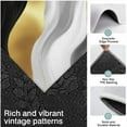 thumbnail image 3 of Black Marble Gold Line Pattern Kitchen Rugs Sets Of 3,Kitchen Runner Rugs Non Skid Washable,Decorative Kitchen Floor Mats for Kitchen,Sink,Laundry,17"x30"+ 17"x47" + 17"x59", 3 of 6