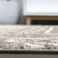 thumbnail image 3 of JONATHAN Y MOROCCAN HYPE 2 x 8 Runner Rug, Amanar Tribal Geometric - Brown/Ivory, MOH503A-28, 3 of 9