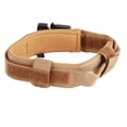 thumbnail image 4 of Collar para Perros Collares para Mascotas para Cachorros De Algodón Duraderos Ajustables con Hebilla De Metal para Perros CaquiM, 4 of 5