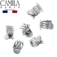 thumbnail image 3 of Camila Paris CP2914 French Hair Clip for Women, Set of 6 Extra Small Silver, Girls Hair Claw Clip Jaw Fashion Durable Styling Hair Accessories for Women, Ladies Strong Hold Grip Clamp, Made in France, 3 of 5