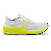 Topo Athletic Men's Cyclone Comfortable Lightweight 5MM Drop Road Running Shoes, Athletic Shoes for Road Running, White/Lime, Size 9