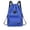 Blue, variant on Drawstring Backpack Nylon Large Capacity, Lightweight Outdoor Sports Travel Backpack, Versatile Cinch Top Bag with Dry-Wet Separation for Swimming, Gym, Camping, and Hiking
