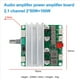 thumbnail image 4 of 2X Placa Amplificadora de Potencia Audio Digital de 2,1 Canales, 2 X 50 W y 100 W, 12 V-24 V, Módulo Amplificador de Cine en Casa DIY con Graves y Agudos, 4 of 5