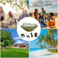 thumbnail image 3 of Hamac de Camping avec Filet Hamac pour 2 Personnes avec Filet Design en Maille Indispensables pour l'Extérieur pour la Randonnée Sac à Dos Plage Patio, 3 of 6