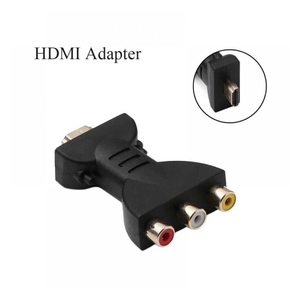 HDMI a RCA (HDMI a AV) plastica