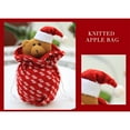 thumbnail image 5 of Chmadoxn Christmas Decorations Creative Christmas Decoration Gift Bag Children Knitted Mouth Fruit Bag Candy Bag Christmas Gift Bag Xmas Tree Ornaments, 5 of 5
