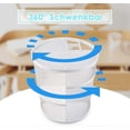 thumbnail image 3 of Organizador de maquillaje giratorio de 360 grados para todos los accesorios de maquillaje en el baño y el dormitorio., 3 of 5