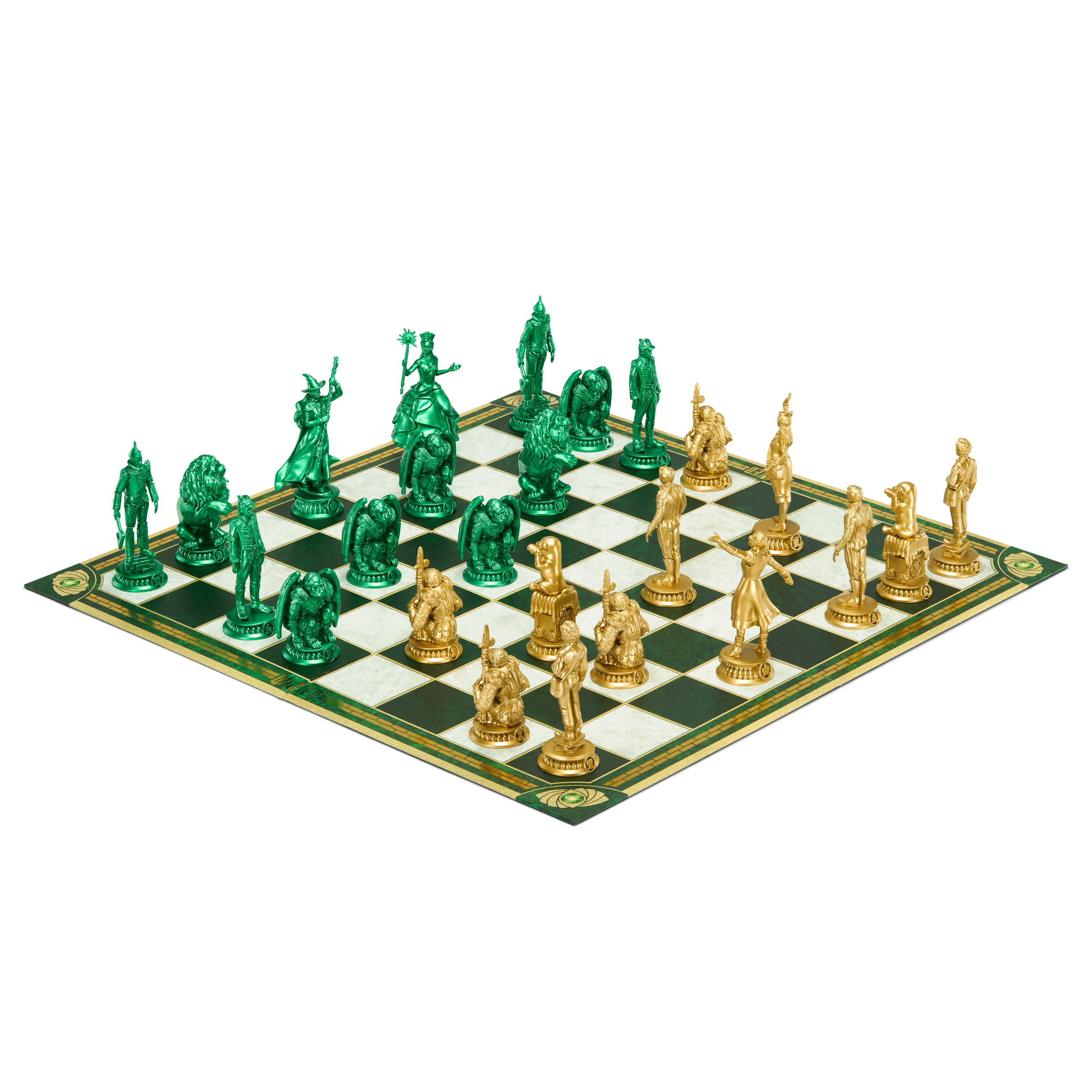 The Noble Collection Wicked Chess Set - Shiz vs. Emerald City