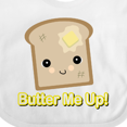 thumbnail image 4 of Inktastic Butter Me Up Toast Boys or Girls Baby Bib, 4 of 4