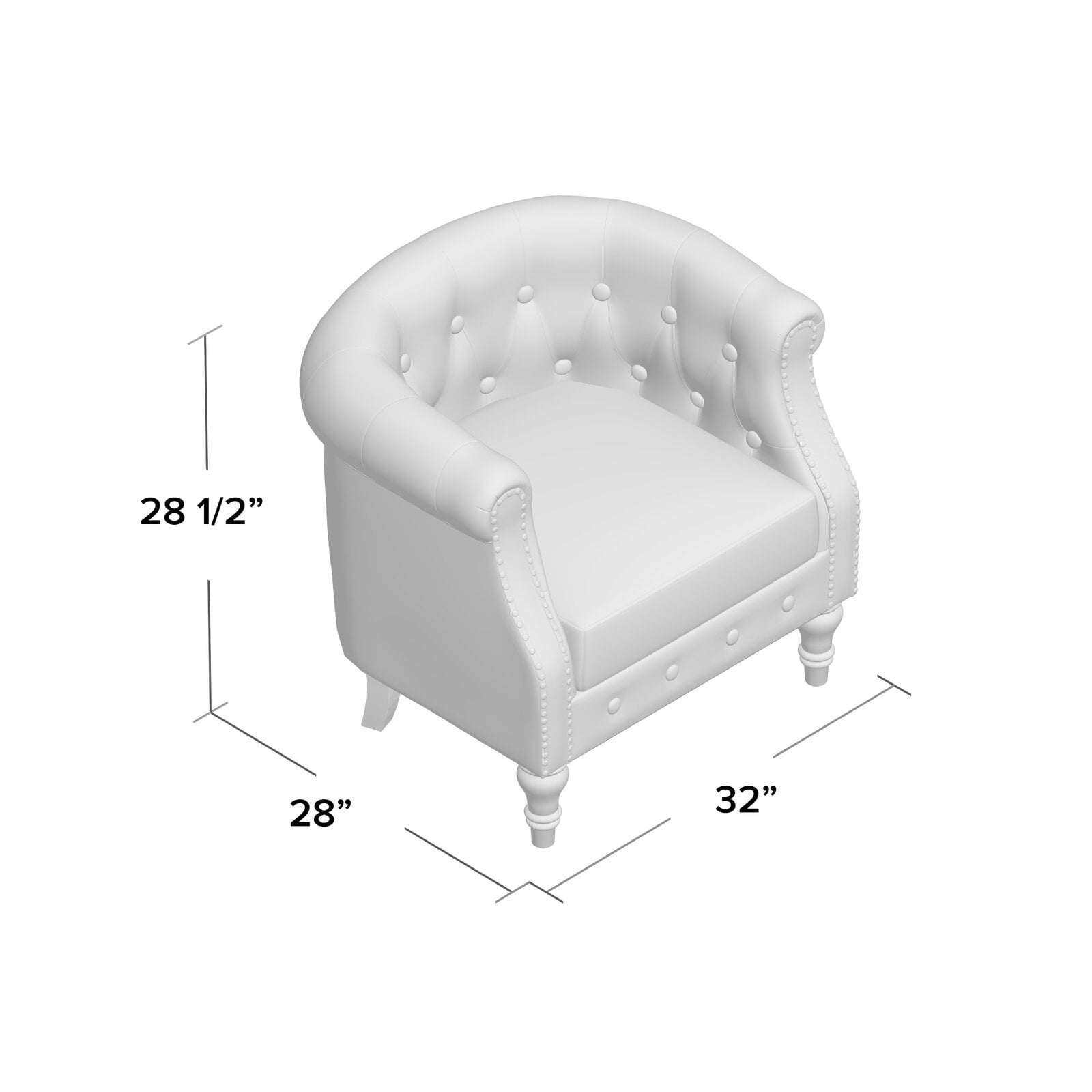 Kjellfrid chesterfield chair sales