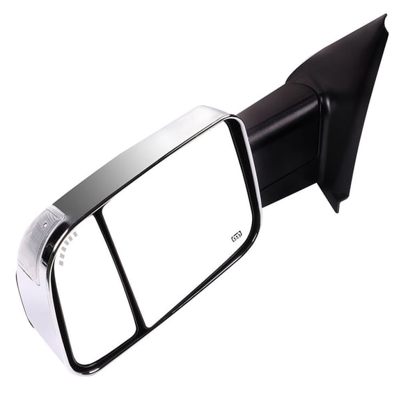 ECCPP Rear View Mirrors Towing Mirrors fit for 2003-2009 for Dodge for Ram 2500/3500 Truck with Power Heated Arrow Signal ADP11634001S