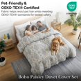 thumbnail image 5 of Boho Paisley Printed Duvet Cover Set by SouthShore Fine Linens, 5 of 9