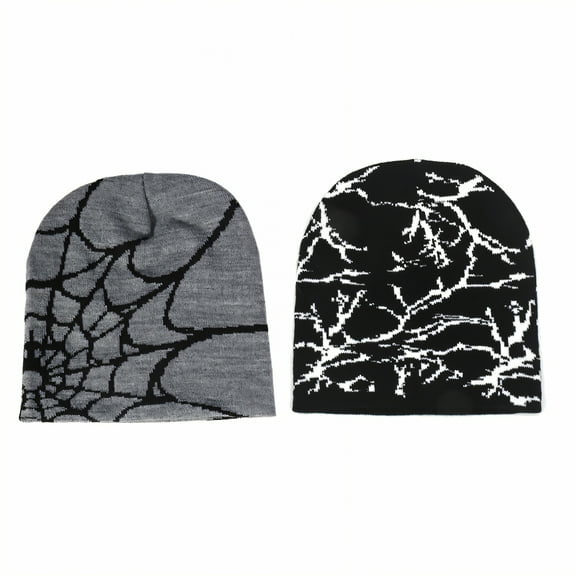 TELOLY 2Pcs Beanies Hats Men,Thick Knitted Material Beanies,Soft and Non-Irritating Mens Beanie,Multicolor5,One Size