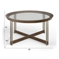 thumbnail image 2 of Magnussen Home Elora Round Cocktail Table, 2 of 3