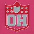 thumbnail image 3 of Ohio Shield Women's V-Neck T-shirt Football Fan Game Day Tailgate Midwest Underdog, 3 of 7