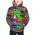 thumbnail image 2 of Youth Garten Of Banban Hoodies 3d Print Pullover Hooded Sweatshirt With Pocket For Boys Girls, 2 of 7