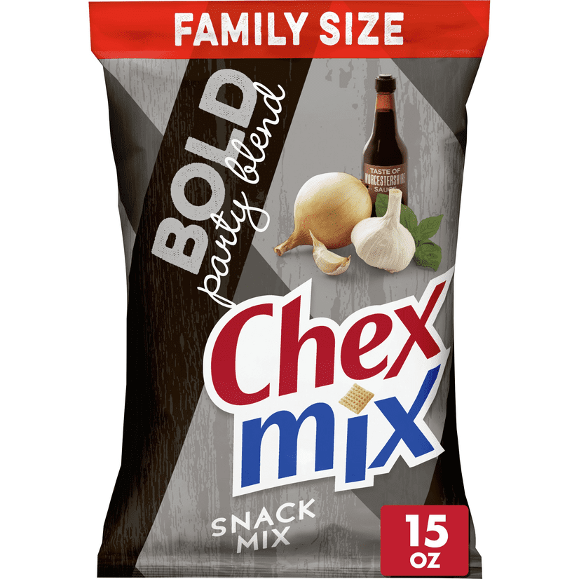 Chex Mix Bold Party Blend Savory Snack Mix, 15 oz