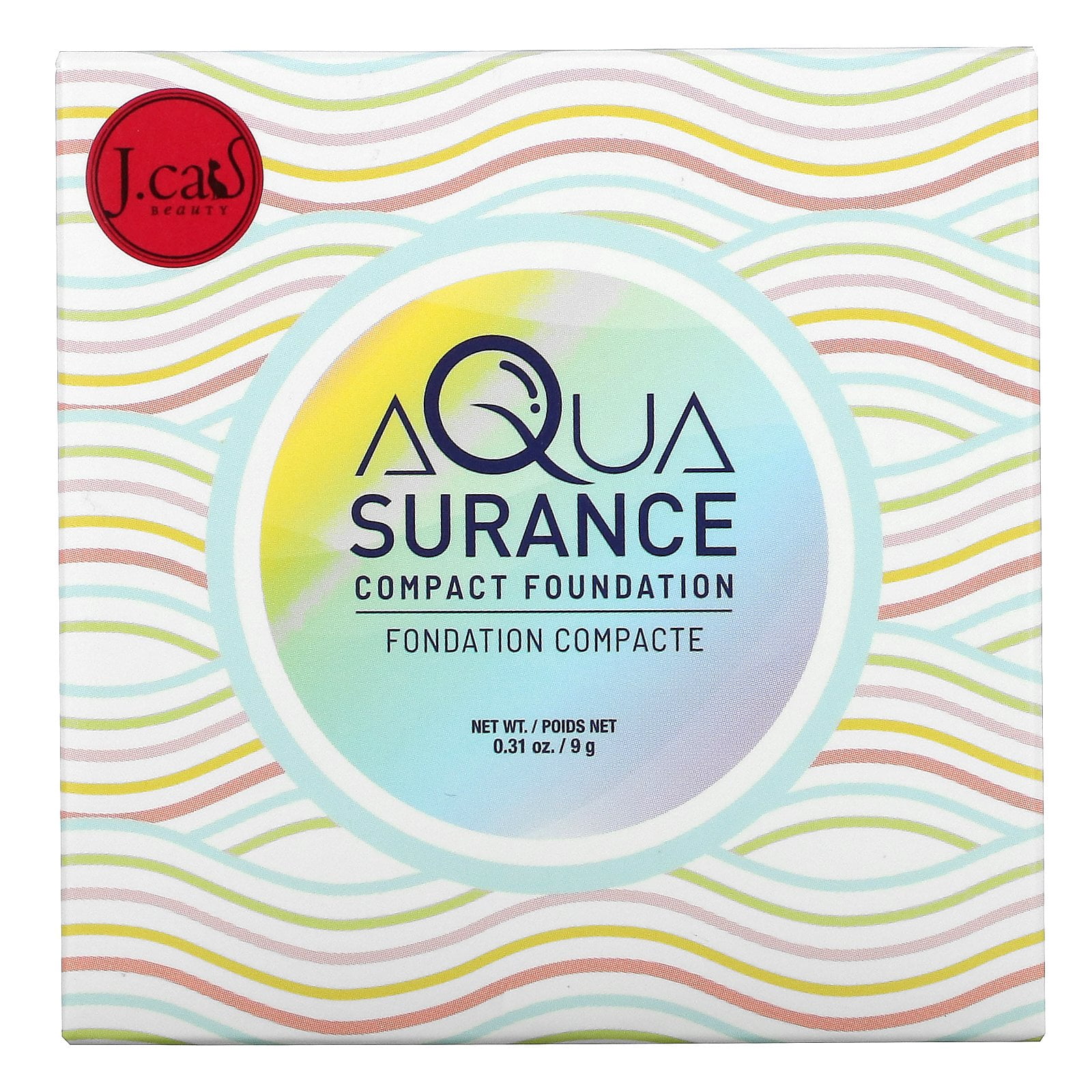 J.Cat Beauty Aquasurance Compact Foundation - Buff