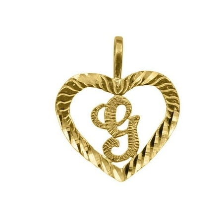 Precious Stars Pt 54 G 14k Yellow Gold Diamond Cut Heart Shaped Initial Letter G Pendant Walmart Canada Precious Stars Pt 54 G 14k Yellow Gold Diamond Cut Heart Shaped Initial Letter G Pendant Walmart Canada