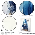 thumbnail image 3 of Designart "Peaceful Blue Stone Simplicity I" Spiritual Stone Wall Art Prints, 3 of 7
