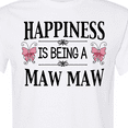 thumbnail image 4 of Inktastic Happiness is Being a Maw Maw with Butterflies T-Shirt, 4 of 5