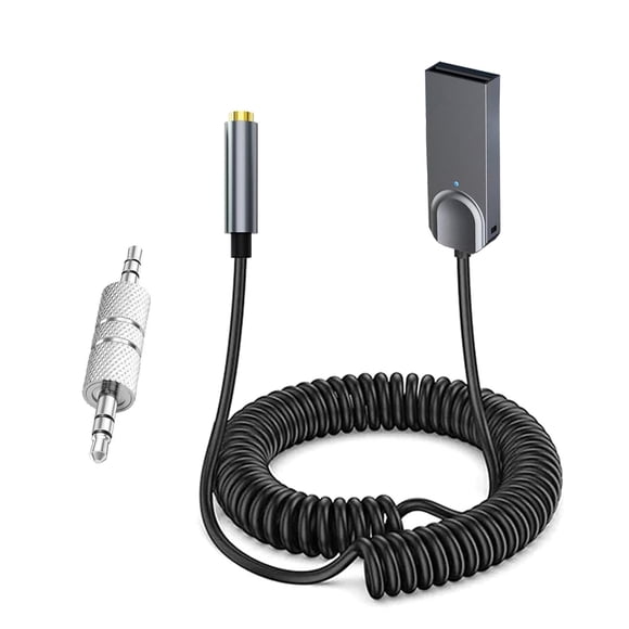 Adaptador Bluetooth 5.3 a AUX GOLBELEC M02 para coche y altavoz