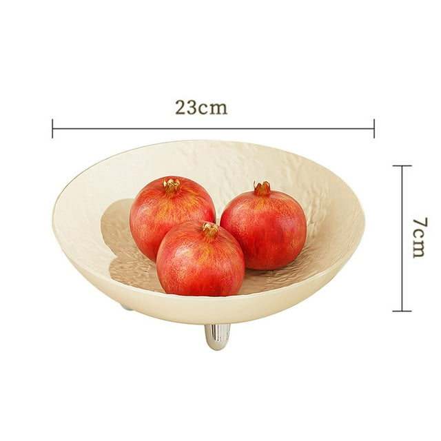 Bol à Fruits Assiette à Fruits Multifonctionnelle Assiettes à Salade Support à Fruits pour Légumes