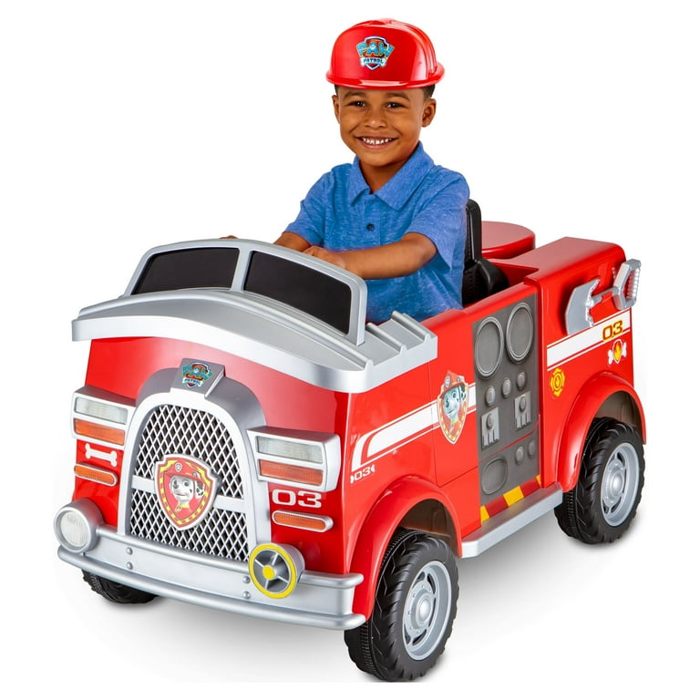Toddler ride on fire engine sale