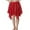 R187/Red, variant on Vividxx Dress For Girls Glitter Asymmetrical Layered Performance Dress With Shorts Tutu Skirt For Dance Party And Play 10-12 Years