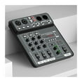 thumbnail image 1 of Mixer 48V Power USB Studio Sound Mixers Bluetooth DJ Console Mixing for Karaok, 1 of 10