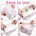 thumbnail image 3 of 24 Pack Pink Floral Paper Gift Boxes Party Favor Gift Gable Boxes with Chinoiserie Floral Printed Candy Treat Box for Wedding Birthday Tea Bridal Shower Party, 3 of 6