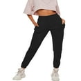 thumbnail image 1 of Joggers Légers en Molleton Français pour Femmes avec Poches, 1 of 5