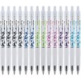 thumbnail image 1 of Pilot G2 Fashion Collection Premium Gel Ink Pens, Fine Point (0.7mm), White Barrels with Assorted Inks, 14 Count (15598), 1 of 12