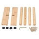 thumbnail image 1 of Soporte para plantas pequeñas, soporte para plantas de mediados de siglo, soporte para macetas de madera, soporte para macetas, rendimiento lleno de energía, 1 of 8