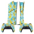 thumbnail image 2 of Skin Sticker for PS5 Slim Standard PS5 Pro Disc Digital Edition Console and Controllers Decals for Playstation 5 (Cute Rubber Duck,PS5 Slim Disc Edition), 2 of 5