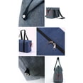 thumbnail image 1 of fastboy Picnic Storage Bag Folding Cooler Handbag Food Container for Work Grey S, 1 of 8