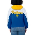 thumbnail image 5 of Women's WEAR by Erin Andrews Royal Pitt Panthers Color-Block Full-Zip Hoodie, 5 of 5