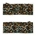 thumbnail image 3 of Zufioo Teal Leopard Baby Headbands Hair Bow Elastics for Baby Girls Newborn Infant Toddlers Kids, 3 of 5