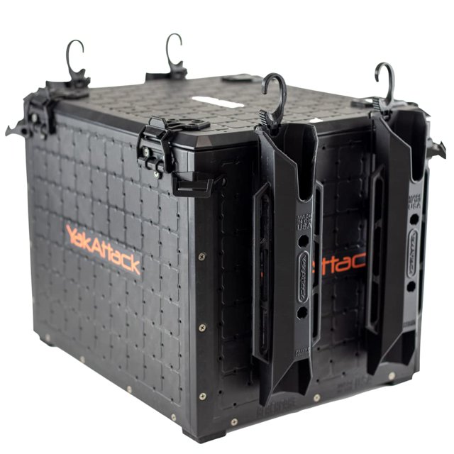 Caja de pesca para kayak YakAttack BlackPak Pro 33 x 41 cm, color negro