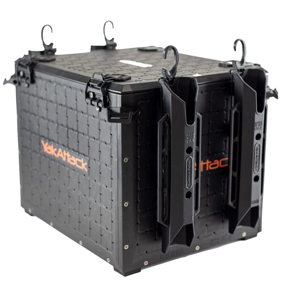 Caja de pesca para kayak YakAttack BlackPak Pro 33 x 41 cm, color negro