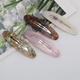 thumbnail image 5 of Unique Bargains 1 Pc Hair Snap Clip Acetate Hair Clips Pink, 5 of 5