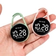 thumbnail image 2 of Keychain Pocket Watch Digital Clock With LED Display and Touch Functionality, 2 of 18
