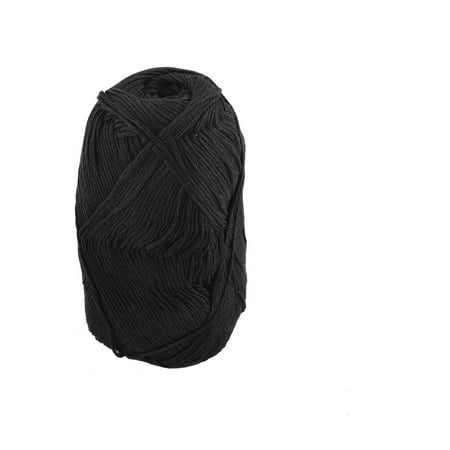 Cotton Clothing Hand Knit Sweaters - Cotton Hand Knitting Clothes Hat Sweater Crocheting Crochet Thread 50 Gram Black