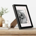 thumbnail image 5 of Gallery Solutions 8"x10" Picture Frame, Wall Tabletop Display for 5"x7" Photos - Black, 5 of 11