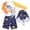 Z06-White, variant on Gerichy Boys Swim Set, 2T 3T 4T 5T Swimsuit Boys Children's Swimsuits Boys' Two Piece Short Sleeve Swimming Suits Leaf Printed Summer Quick Drying Boys' Swimsuits