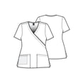 thumbnail image 2 of Filipina Cuello V P/Mujer Estampado Smile Z18213 WonderWink, 2 of 4