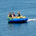 thumbnail image 3 of O'Brien Watersports Durable Barca 3 Person Comfy Kickback Lite Towable Boat Tube, 3 of 5