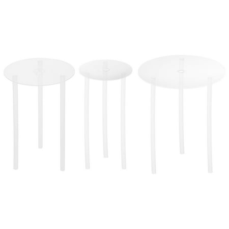 

3 Sets Practical Cake Brackets Simple Design Suspending Cake Display Holders